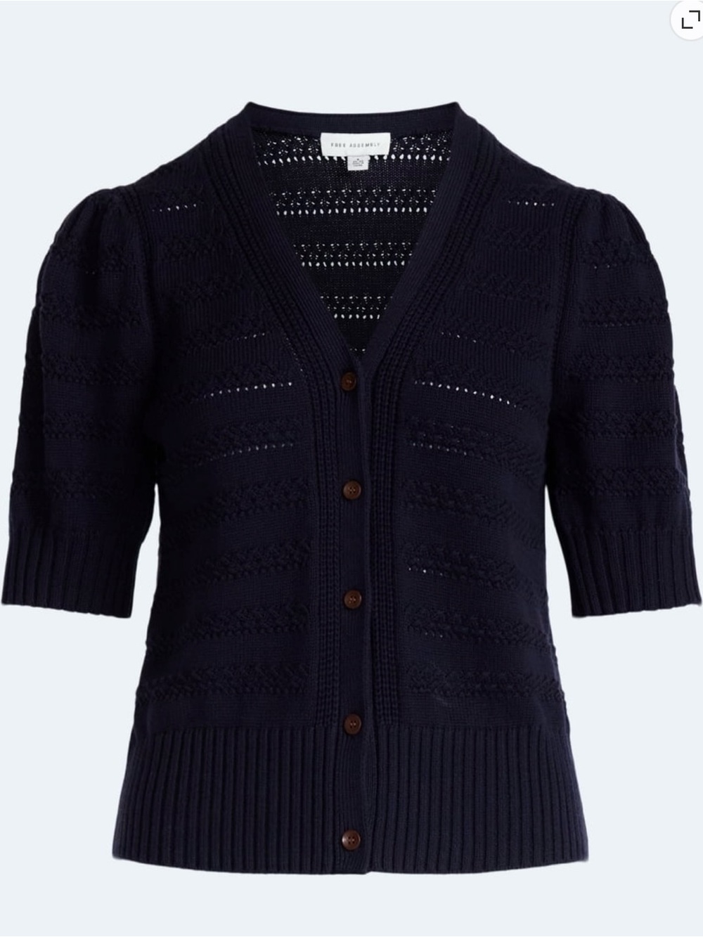 Free Assembly Short-sleeve Sweater